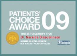 atients' Choice Award for Dr-Nereida Johnson